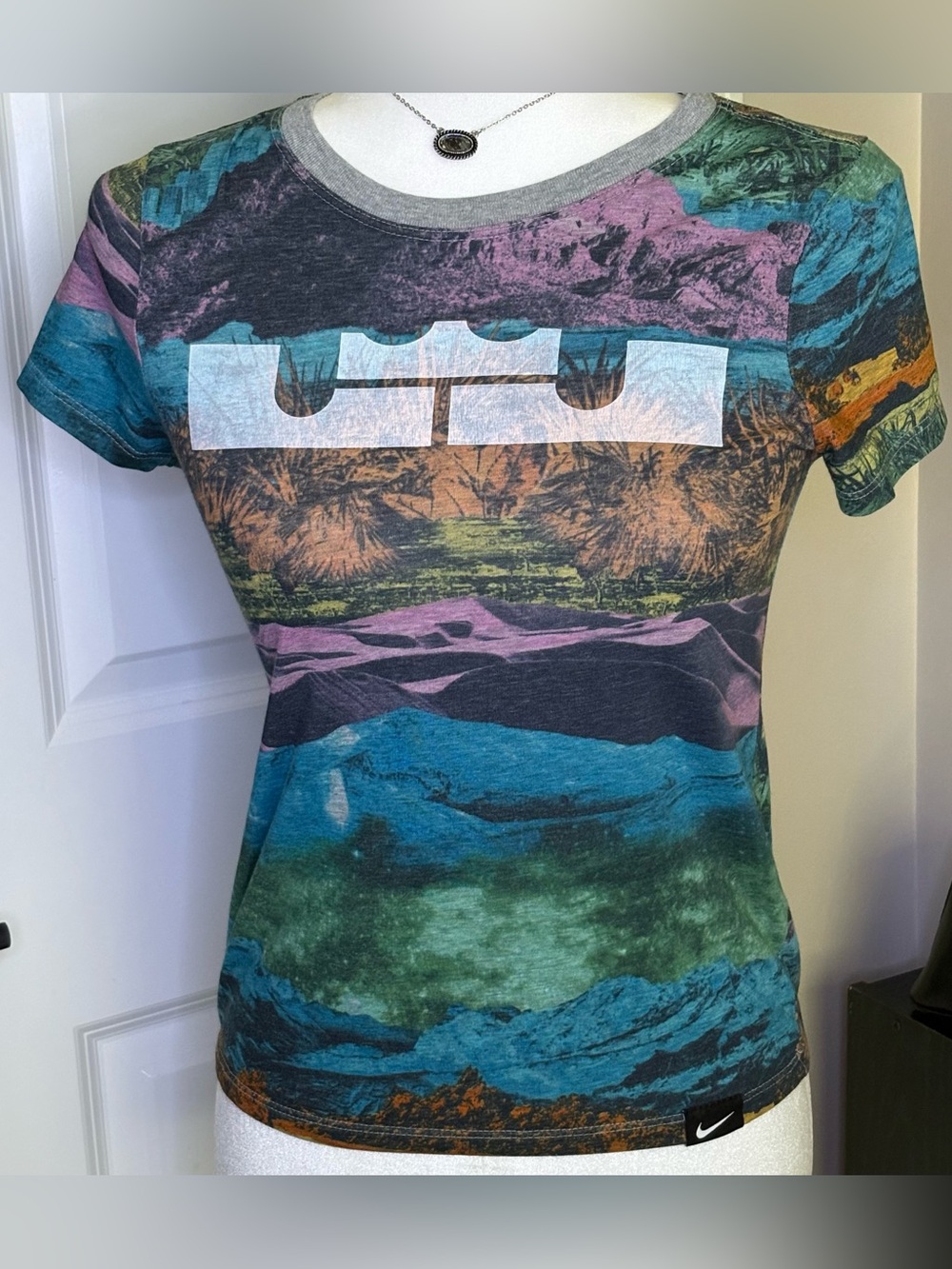 Nike LeBron 13 Akronite Philosophy Dri-FIT Graphic Tee, Size L